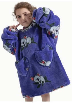 Халат kocobluza одеяло с капюшоном Anobag медведь коала