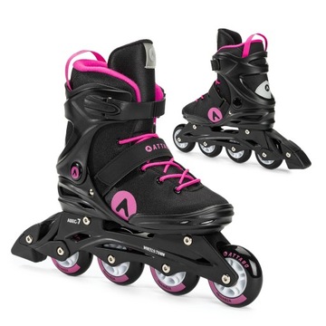 Женские ролики Attabo Cyclone Black 41 регулируемая точная посадка