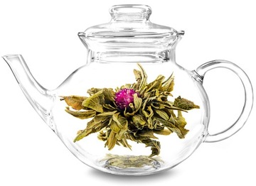 Білий Квітучий чай Lichi Ball малина