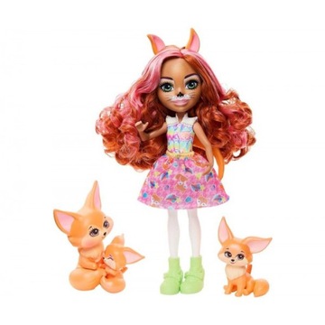 Enchantimals Glam Party Filigree FOX сім'я лисиць