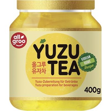 Корейський чай у формі варення фрукти Юзу 400г-Allgroo