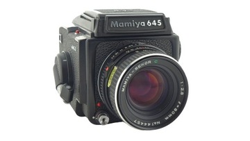 MAMIYA M645J + MAMIYA SEKOR 80/2. 8