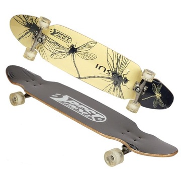 Скейтборд Longboard BEST SPORTING INSECT 109X26CM