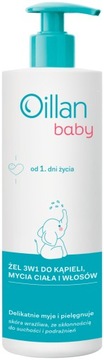OILLAN Baby гель для ванны, мытья тела и волос