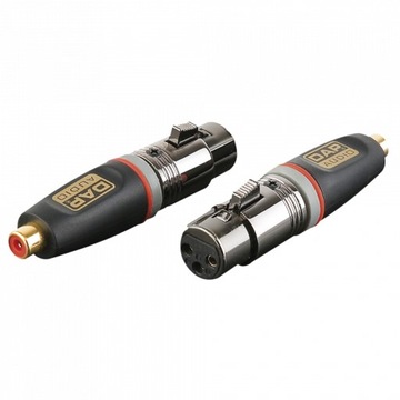 DAP Xga33 XLR 3P Женский к RCA женский адаптер