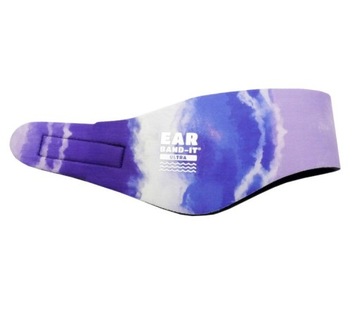 Ear Band-It Tie Dye фиолетовая повязка на голову для детского бассейна 52-61 см