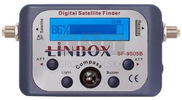 СПУТНИКОВЫЙ ИЗМЕРИТЕЛЬ LINBOX LCD SF - 9505 A