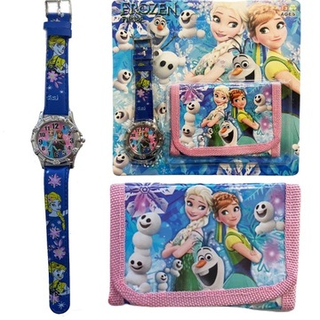 FROZEN FROZEN BABY WALLET ЧАСЫ НАБОР