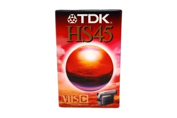 TDK HS 45* VHS-C * новый, единственный такой на Allegro-самый дешевый !