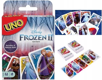 Uno Frozen Frozen карточная игра набор из 112 карт семейные игральные карты
