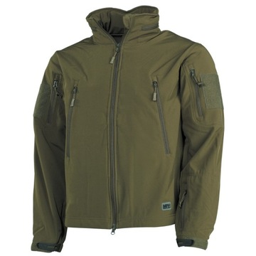 Куртка MFH Soft shell olive R. S капюшон