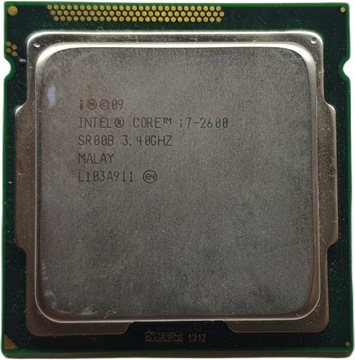 Процессор Intel Core i7-2600 3,4 ГГц SR00B