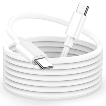 Высокоскоростной кабель USB-C-USB-C мощный кабель для телефона ПК 100 Вт 150 см PD