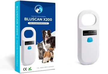 Зчитувач мікрочіпів Bluscan живлення від акумулятора