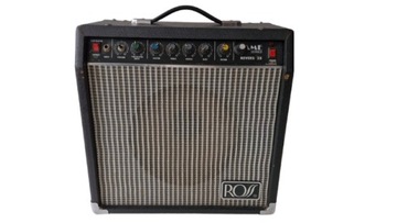 БАС-УСИЛИТЕЛЬ ГИТАРНАЯ ПЛИТА ROSS REVERB 25 СОСТОЯНИЕ ХОРОШЕЕ GWR