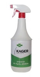 Kager FRESH препарат для мойки двигателей 1л