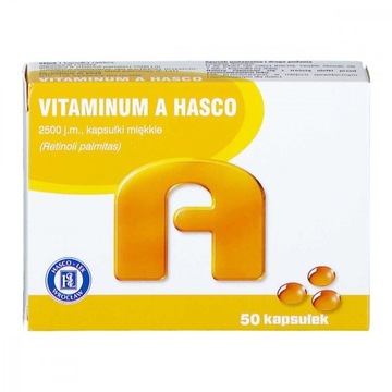 Vitaminum A Hasco 2500 МЕ 50 капсул зрение