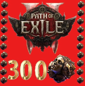 Path of Exile 2 300x Exalted Orb PoE 2 Standard PC XBOX PS5 Softcore
