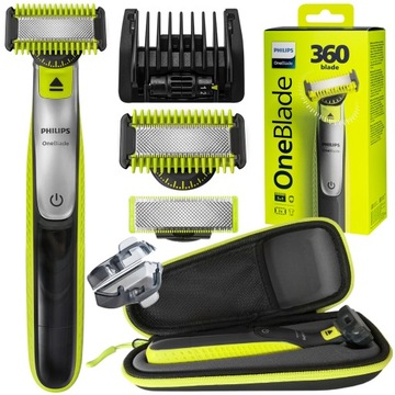 БРИТВА PHILIPS ONEBLADE 360 ТРИМЕР ДЛЯ БОРОДИ