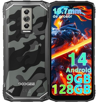 Doogee BLADE10 9GB+128GB броньований смартфон 5150mah 6,56 " HD + Android 14 IP68