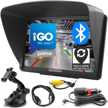 GPS-навігація 7 iGO Primo Bluetooth Truck TIR для Камери заднього виду