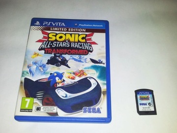 Sonic and All-Stars Racing Transformed - - - PS Vita - - - унікальний - - - гонки