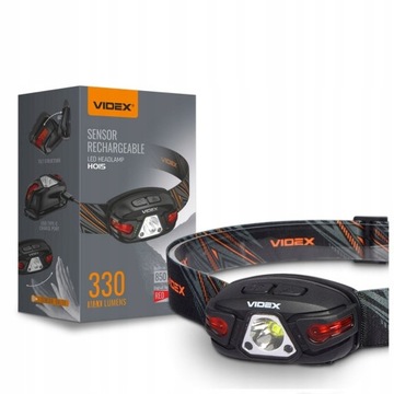 Аккумуляторный налобный фонарь + кабель VIDEX H015