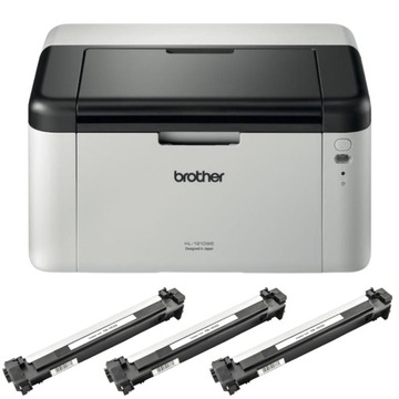 Лазерный принтер Brother HL-1210WE+ 3 тонера
