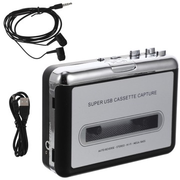 КОНВЕРТЕР КАССЕТЫ В MP3 USB ПОРТАТИВНЫЙ МУЗЫКАЛЬНЫЙ ПЛЕЕР