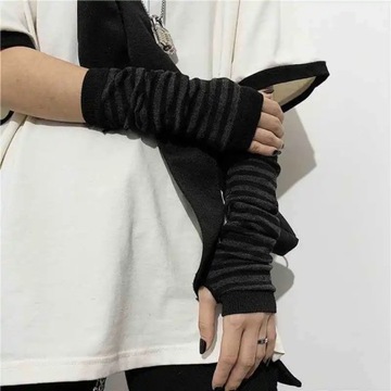 Довгі Рукавички Без Пальців Аніме Косплей Darkly Ninja Mitten Oversleeve Man Wom