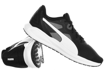 Чоловіче взуття Puma Twitch Runner 376289-09 спортивне взуття чорний білий