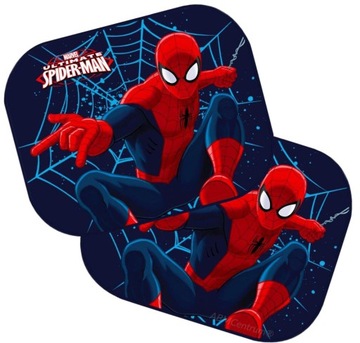 2X автомобильные шторы 44X35 жалюзи SPIDERMAN SI