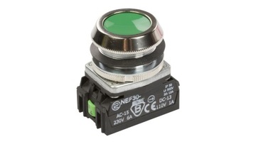 Кнопка управления Pro-met W0-NEF30-K XY с 1Z 1R 30 мм зеленый