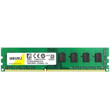 Оперативна пам'ять DDR4 16 ГБ 3200 МГц PC4 25600S DIMM комп'ютерний комп'ютер зелений