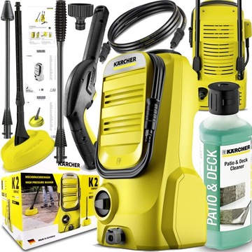 KARCHER K2 компактная домашняя мойка высокого давления полный набор