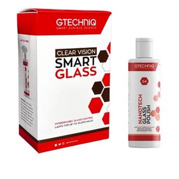 Gtechniq G1 ClearVision 100ml + G4 Nanotech Glass
