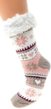 Домашні шкарпетки з вовни + АБС теплі * 38-40*