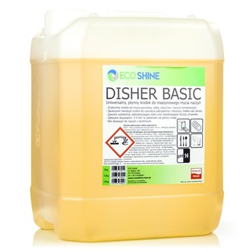 Eco Shine Disher Basic жидкость для посудомоечной машины 12 кг