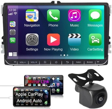 НАВІГАЦІЯ 2DIN RADIO 9 VW PASSAT GOLF LEON ANDROID