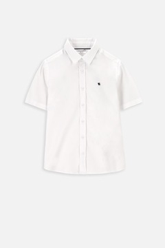 Рубашка для мальчика белая 140 Coccodrillo