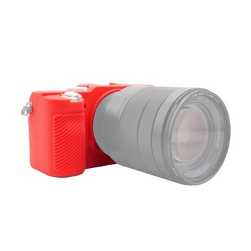 PULUZ Мягкий силиконовый защитный чехол для Sony A7c / ILCE-7C Red