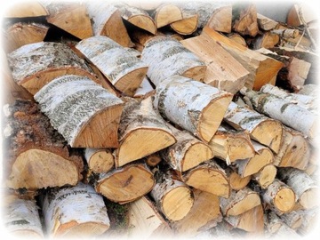Дрова березовые дрова 120 кг