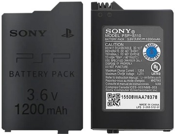 Новый аккумулятор аккумулятор PSP - S110 Sony оригинал 1200 мАч !!