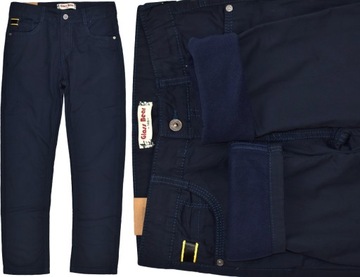G & B темно-синие брюки с флисовой подкладкой (152-158-164-170-176) - 146/152