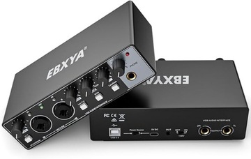 Звукова карта USB аудіо інтерфейс EBXYA 24 біт / 192 кГц R75