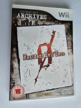 RESIDENT EVIL ARCHIVES ZERO Nintendo Wii