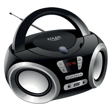 РАДИО ПЛЕЕР BOOMBOX CD-MP3 USB ADLER AD1181