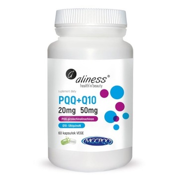 ALINESS PQQ 20 мг + Q10 50 мг 60 капс.