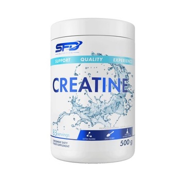 SFD CREATINE 500G НАТУРАЛЬНЫЙ КРЕАТИН МОНОГИДРАТ ТАУРИН РЕГЕНЕРАЦИЯ СИЛЫ