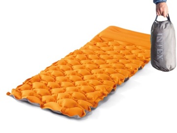 Одномісний надувний матрац для кемпінгу Intex 64098 нова модель 2024